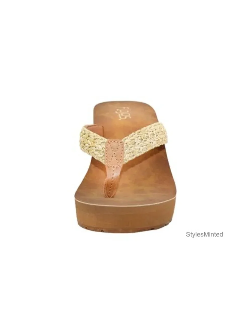 Wedge Sandals for Women, Faux Leather Straps, 2.5